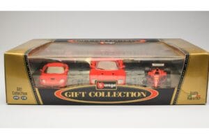 Ferrari Promo Set F40 550 Maranello Scuderia Ferrari F310 F1 1996 Bburago 1:18 FERRARI001 Metal — billede 2 af 2