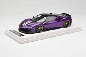 Ferrari SF90 Stradale Novitec Purple Metallic IVY 1:18 REMC021 Resin — billede 2 af 7