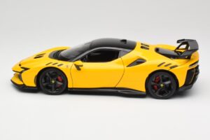 Ferrari SF90 XX Stradale Giallo Modena Bburago 1:18 18-16020Y Metal — billede 4 af 8