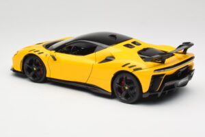 Ferrari SF90 XX Stradale Giallo Modena Bburago 1:18 18-16020Y Metal — billede 7 af 8