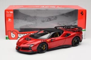 Ferrari SF90 XX Stradale Magma Red Bburago 1:18 18-16020R Metal — billede 8 af 8