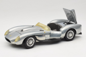 Ferrari Testa Rossa Chrome Silver Hot Wheels 1:18 25737 Metal — billede 2 af 8