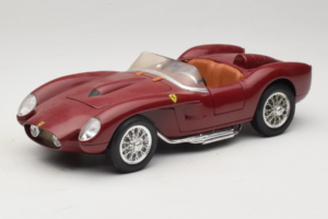 Ferrari Testa Rossa Mørkrød Shell Shell 1:18 40026 Metal