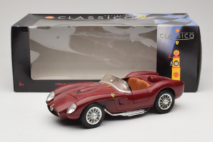 Ferrari Testa Rossa Mørkrød Shell Shell 1:18 40026 Metal — billede 8 af 8