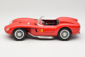 Ferrari 250 Testa Rossa Rød Bburago 1:18 3007-P2 Metal — billede 4 af 8