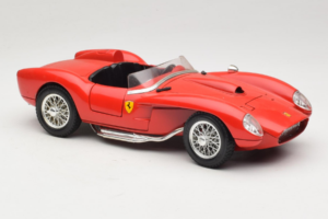 Ferrari 250 Testa Rossa Rød Bburago 1:18 3007-P2 Metal — billede 6 af 8