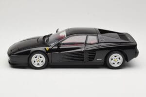 Ferrari Testarossa Sort Kyosho 1:18 08425BK Metal — billede 4 af 8