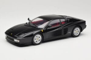 Ferrari Testarossa Sort Kyosho 1:18 08425BK Metal