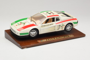 Ferrari Testarossa Italia 90 Hvid Bburago 1:18 3059-W1 Metal — billede 2 af 8