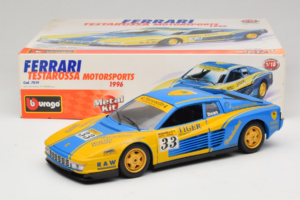 Ferrari Testarossa Bburago 1:18 7019 Metal — billede 8 af 8