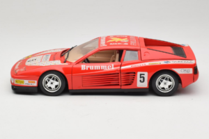 Ferrari Testarossa Brummel #5 Rød 1984 Bburago 1:18 3004-P1 Metal — billede 4 af 8