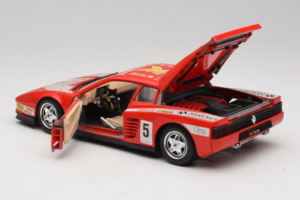 Ferrari Testarossa Brummel #5 Rød 1984 Bburago 1:18 3004-P1 Metal — billede 5 af 8