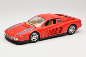 Ferrari Testarossa PPG Auto Refinish Rød Bburago 1:18 3039-P3 Metal