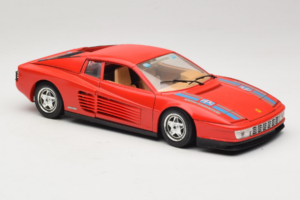Ferrari Testarossa PPG Auto Refinish Rød Bburago 1:18 3039-P3 Metal — billede 6 af 8