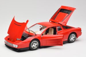 Ferrari Testarossa Rød Bburago 1:18 3019 Metal — billede 2 af 8