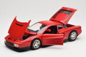 Ferrari Testarossa Rød Hot Wheels 1:18 23918 Metal — billede 2 af 8