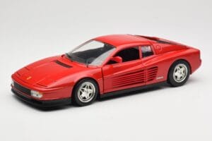 Ferrari Testarossa Rød Hot Wheels 1:18 23918 Metal