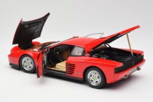 Ferrari Testarossa Rød Kyosho 1:18 08422R Metal — billede 5 af 8