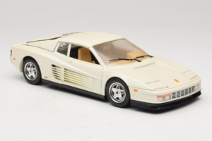 Ferrari Testarossa Hvid Bburago 1:18 3019-W1 Metal — billede 6 af 8
