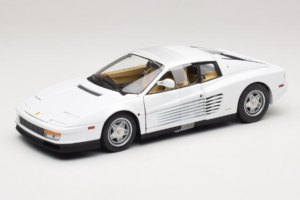 Ferrari Testarossa Hvid Miami Vice Hot Wheels 1:18 P9904 Metal