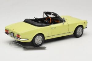 Fiat 124 Spider BS1 Gul Sun Star 1:18 4921 Metal — billede 3 af 8