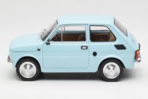 Fiat 126 Lyseblå MCG 1:18 MCG18415 Metal — billede 3 af 6