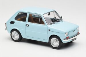 Fiat 126 Lyseblå MCG 1:18 MCG18415 Metal — billede 4 af 6