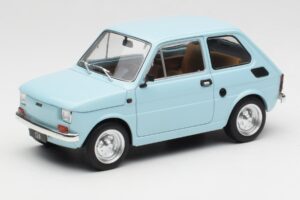Fiat 126 Lyseblå MCG 1:18 MCG18415 Metal