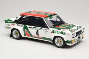 Fiat 131 Abarth #5 M. Alen / I. Kivimaki Rally Portugal 1978 Otto 1:12 G093 Resin — billede 4 af 6