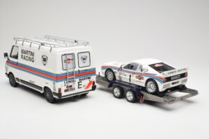 Fiat 242 & Lancia 037 Group B #1 W. Rohrl / C. Geistdorfer Rally Monte Carlo 1983 Otto 1:18 OT360 Resin — billede 2 af 7