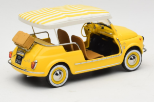 Fiat 500 Jolly Gul Norev 1:18 187790 Metal — billede 2 af 6