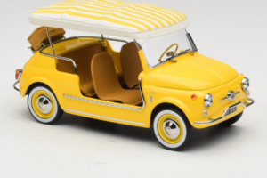 Fiat 500 Jolly Gul Norev 1:18 187790 Metal — billede 4 af 6