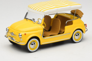 Fiat 500 Jolly Gul Norev 1:18 187790 Metal
