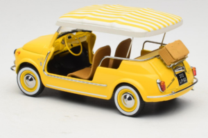 Fiat 500 Jolly Gul Norev 1:18 187790 Metal — billede 5 af 6