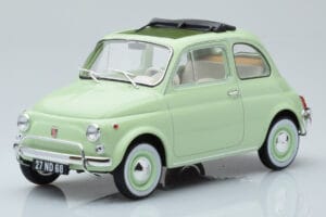 Fiat 500 L Lysegrøn Norev 1:18 187773 Metal