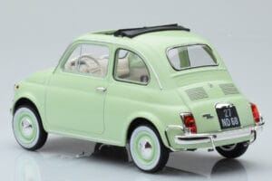 Fiat 500 L Lysegrøn Norev 1:18 187773 Metal — billede 5 af 6