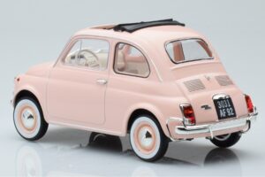 Fiat 500 L Lyserød Special Birth Pack Norev 1:18 187774 Metal — billede 5 af 6