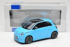 Abarth 500e Blå IXO 1:18 MCG18499 Metal — billede 6 af 6