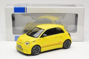 Abarth 500e Gul IXO 1:18 MCG18498 Metal — billede 6 af 6