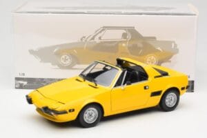 Fiat X1/9 Gul Minichamps 1:18 100121664 Metal — billede 8 af 8