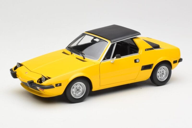 Fiat X1/9 Gul Minichamps 1:18 100121664 Metal