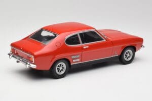 Ford Capri Mk1 1700 GT Rød Minichamps 1:18 180089001 Metal — billede 3 af 8