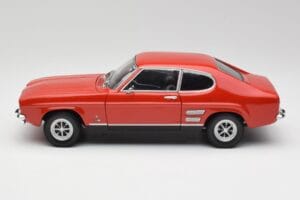 Ford Capri Mk1 1700 GT Rød Minichamps 1:18 180089001 Metal — billede 4 af 8