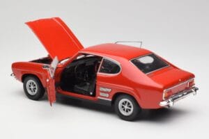 Ford Capri Mk1 1700 GT Rød Minichamps 1:18 180089001 Metal — billede 5 af 8