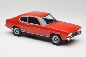 Ford Capri Mk1 1700 GT Rød Minichamps 1:18 180089001 Metal — billede 6 af 8