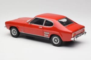 Ford Capri Mk1 1700 GT Rød Minichamps 1:18 180089001 Metal — billede 7 af 8