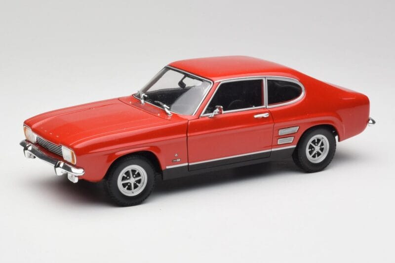Ford Capri Mk1 1700 GT Rød Minichamps 1:18 180089001 Metal