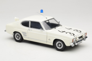 Ford Capri Autobahnpolizei Dusseldorf Minichamps 1:18 150089090 Metal — billede 6 af 8