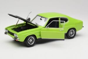 Ford Capri Mk1 RS 2600 Grøn & Sort Minichamps 1:18 150089075 Metal — billede 2 af 8
