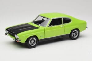Ford Capri Mk1 RS 2600 Grøn & Sort Minichamps 1:18 150089075 Metal